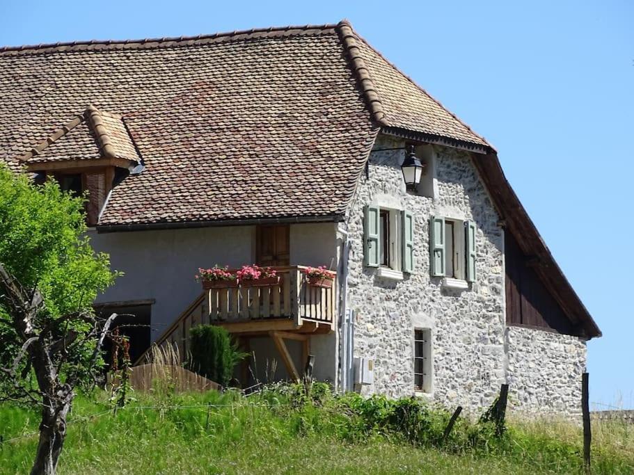 Gite De Charme : La Grange Au Lac Azur Treffort  Exterior photo